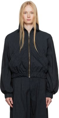 Eckhaus Latta Navy Flight Bomber Jacket