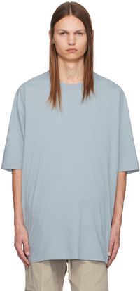 Rick Owens Blue Porterville Jumbo T-Shirt
