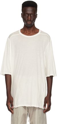 Rick Owens Off-White Crewneck T-Shirt
