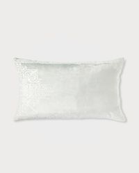 Marero Velvet Scroll King Sham, 20x36"