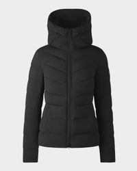 Clair Hooded Down Puffer Jacket