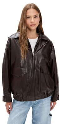 MM6 Maison Margiela Sports Jacket Burgundy 38