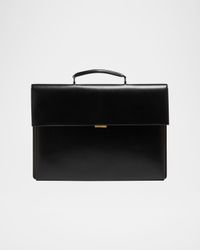 Men's Smooth Leather Briefcase