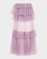 Vilhelmine Tulle Maxi Skirt