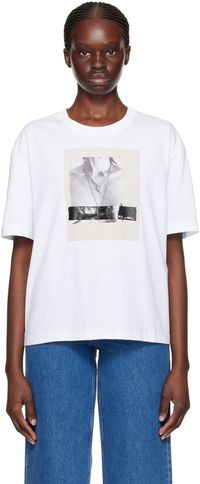 A.P.C. White Natasha Ramsey-Levi Edition New Heaven T-Shirt