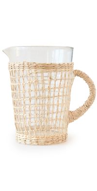 Jenni Kayne Seagrass Picnic Pitcher Natural One Size
