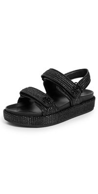 Tory Burch Kira Sport Sandals Black 5