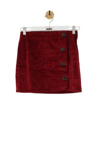 Sezane - Seconde Main - Mini jupe en coton - Taille M - Rouge