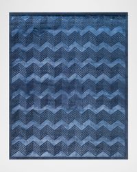 Monroe Chevron Hand Knotted Rug