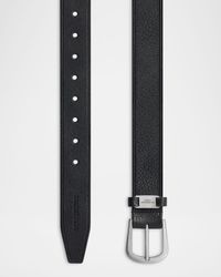 Men's Leather Suit Belt