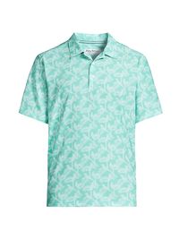 Men's Bahama Coast Parrot Paradise Graphic Polo Shirt - Opal - Size XXL