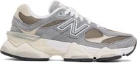New Balance Gray & Beige 9060 Sneakers