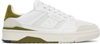Axel Arigato Baskets Clay blanc et vert