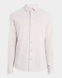 Men's Pique Jersey Micro-Dot Sport Shirt