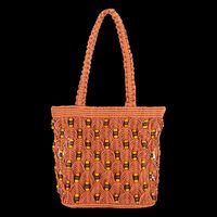 Sessun - Sac à main en coton - Taille Unique - Marron