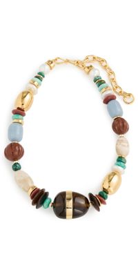 Lizzie Fortunato Kona Collar In Mojave Multi One Size