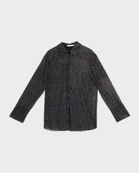 Finely Embellished Oversized Blouse