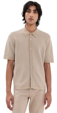 rag & bone Jonah Dalton Polo Lt Beige XL