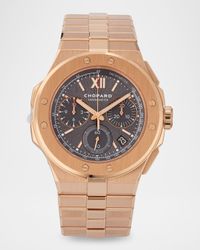 Alpine Eagle 44mm 18K Rose Gold Gray Dial Chrono Watch