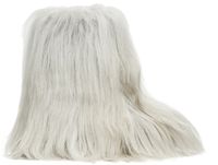 Rick Owens Bottes Lunar blanc cassé à plateforme - Porterville