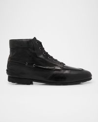 Men's Paphos Leather Lace-Up Boots