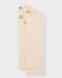 Cashmere Heatset Mid-Length Gloves