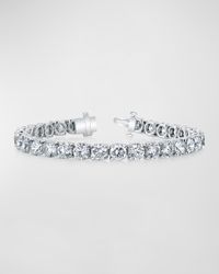 x Danielle Klein 18K Gold Round-Cut Diamond Buttercup Tennis Bracelet, 9.00tcw, 7"L