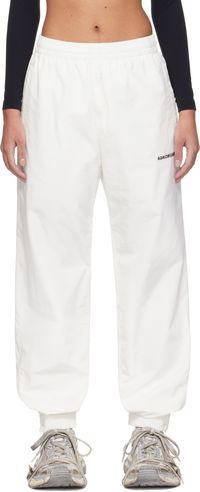 Balenciaga White Tracksuit Lounge Pants