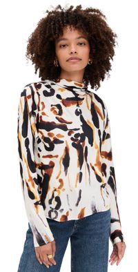 A. L.C. Georgia Top Black/Camel 2