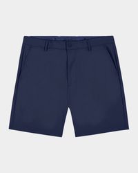 Men's Aster Stretch Flat-Front Shorts