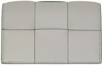 Bottega Veneta Gray Cassette Card Holder
