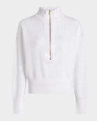 Aurora Half-Zip Knit Sweater