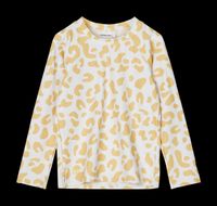 Liewood - T-shirt de bain col rond imprimé - Taille 6A - Jaune