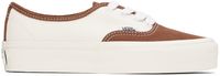 Vans Off-White & Brown Authentic Reissue 44 Sneakers