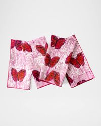 Pretty in Pink Cotton Dinner Napkin