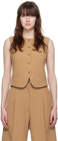 Beaufille SSENSE Exclusive Tan Rubens Vest