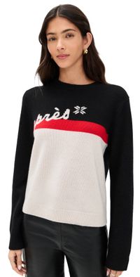 OGD One Grey Day Après Sport Crewneck Black Combo S