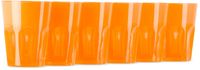 Mario Luca Giusti Orange Double Face Tumbler Set, 6 pcs