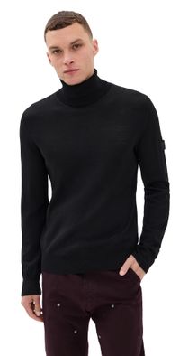 MM6 Maison Margiela Knit Turtleneck Sweater Black XL