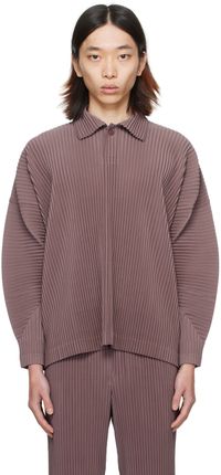 HOMME PLISSÉ ISSEY MIYAKE Purple Monthly Color January Polo