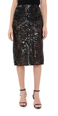 Victoria Beckham Pencil Skirt Black 4