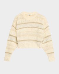 Textured Stripe Sweater