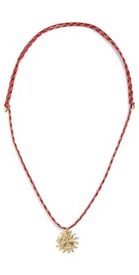 Luv Aj The Ibiza Sun Necklace Gold One Size