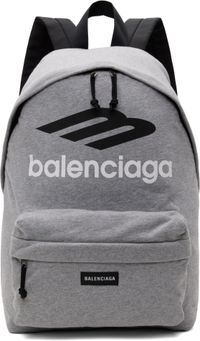 Balenciaga Gray Explorer Backpack