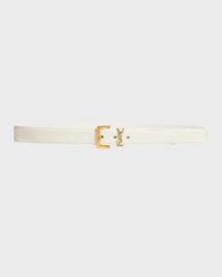 Box Laque YSL Leather Belt