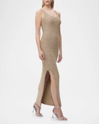 Madeline Sequin Knit Sleeveless Gown