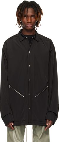 Rick Owens Black Hollywood Membrane Tour Jacket