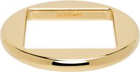 JACQUEMUS Gold 'Le bracelet rond' Bracelet