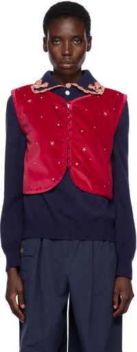 Caro Editions Red Ravnbak Ballerina Vest
