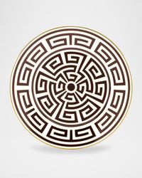 Labirinto Ebano Flat Dessert Plate